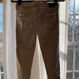 Tan jeans